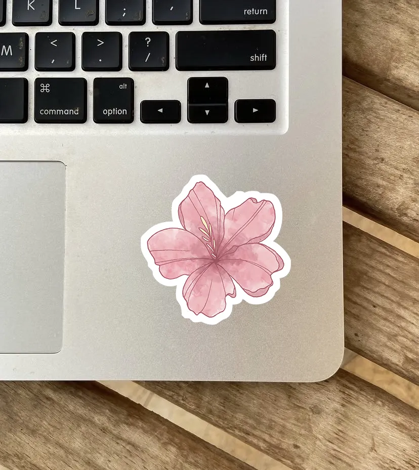 Vintage Rose-Pink Flower